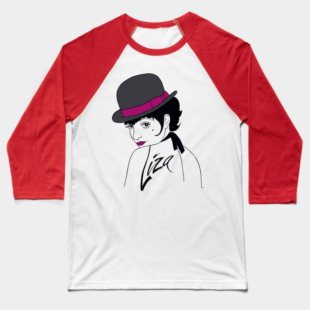 Liza Baseball T-Shirt by estanisaboal